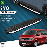 S-Dizayn VW Transporter T6 Kısa Şase Evo Aluminyum Yan Basamak 213 Cm 2015-2019 A+ Kalite