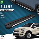 S-Dizayn Fiat 500X S-Line Krom Yan Basamak 173 Cm 2014 Üzeri A+ Kalite