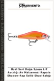 Özel Seri Doğa Sporu Lrf Avcılığı Av Malzemesi Rapala Shadow Rap Solid Shad Balığı GO 50MM