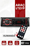 Çift Usb'li Bluetooth Oto Teyp Kumandalı Oto Teyip Mp3 Çalar Amfi 1