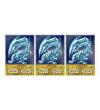 Yugioh Blue Eyes White Dragon Anime Kart 3 Adet
