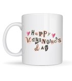 Happy Valentine’s Day Porselen Kupa – Model 1 Sevgililer Günü Hediyesi
