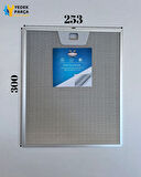 Electrolux: EFC90001W | 253x300 mm Aspiratör & Davlumbaz Tel Yağ Filtresi | Model: 00431222 - 50248271004 - 9189387004 | 25x30 cm