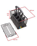 Beko Uyumlu BKY3505S Bulaşık Makinesi Çatal Kaşık Bıçak Sepeti