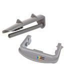 Beko Uyumlu D5001E Bulaşık Makinesi 2 Ön 2 Arka Sepet Ray Kapağı Tutucu Stoper 4 lü Takım