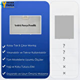 Samsung Uyumlu HDC6A90TX Davlumbaz Aspiratör Yağ Filtre