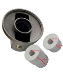 Lüx Düğme 4 lü Takımı Ankastre Set Üstü Ocak Düğmesi