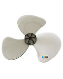 Alf Uyumlu DSIV-102 Vantilatör Pervanesi / Sert Plastik - Kristal - Şeffaf