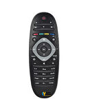 Philips Uyumlu 42PFL7676K Smart LED TV Kumanda RM-D1070
