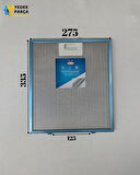 Regal: ADV900AX |275x335 mm | Aspiratör & Davlumbaz Tel Yağ Filtresi | Model: 40050405 | 27,5x33,5 cm