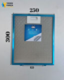 Vestel: ADW6104 | 250x300 mm Aspiratör & Davlumbaz Tel Yağ Filtresi | Model: 012646| 25x30 cm