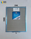 Baumatic: F602BL | 258x318mm | Aspiratör & Davlumbaz Tel Yağ Filtresi | Model: 481248058332-C00268543-YT142.1000.02|25,8x31,8cm