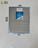 285x355 mm Aspiratör & Davlumbaz Tel Yağ Filtresi | Model: | 28,5x35,5 cm