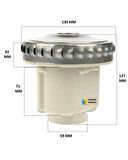 Karcher Uyumlu NT 45/1 Süpürge Motoru 1200W HT188