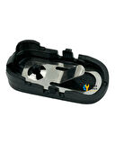 Philips Uyumlu XC8349 Aqua Plus Süpürge Teleskopik Boru ve Emici Başlık METALLİ Butonu