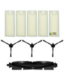 Grundig Uyumlu VCR 6230 Robot Süpürge Ana Fırçası, Hepa Filtre 5 Adet, Yan Fırça 3 Adet