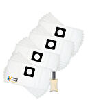 Fantom Uyumlu Promini 120 P Süpürge Toz Torbası 20 Adet Hediyeli