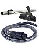 Fakir Uyumlu Filter Pro Alternatif Telli Hortumu Başlığı Borusu (Tutma Sapı Kumandalı Değildir)