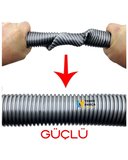 Profilo Uyumlu VS 5 PT 0402 Süpürge Katlanmaz Dayanıklı Güçlü Hortumu Seti Hediyeli