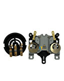 Sinbo Uyumlu SK-7353 Çaycı Termostat Takımı (Set olarak; konnektör ile birlikte değiştirildiğinde tam uyumludur)
