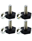 Altus Uyumlu AL181X Çamaşır Makinesi Ayağı Kaymaz Ayarlı Ayak 4 lü Seti ÖLÇÜLERE DİKKAT EDİNİZ