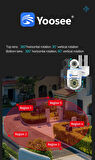 Çift Lens PTZ Wifi güvenlik IP kamera hızlı Dome açık otomatik izleme  gece görüşlü