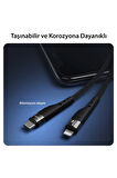 Huawei Mate 30 30 Lite 30 Pro Type-C Uyumlu  Şarj Kablosu Hızlı 3 Metre 60W