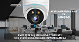 Yoosee RJ-45 2 Megapiksel HD 1920x1080 Dome Güvenlik Kamerası