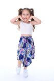 Kız Çocuk Crop-Etek Pantolonlu Takım