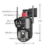 YS-2000 PRO Çift LensLİ 8MP 10X dijital Zoom Wİ-Fİ Kamera