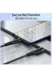 Apple İphone 6 Plus - 6s Plus Lightning Şarj Kablosu 3 Metre