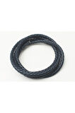 3-5 MM YUVARLAK ÖRGÜLÜ SUNİ DERİ KORDON (5 METRE)