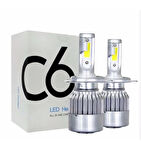 C6 H11 Led Xenon Şimşek Etkili 10800 Lümen 6000k