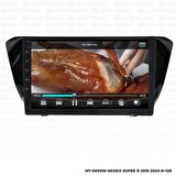 Araç Multimedya Skoda Superb Android 12 Carplay 4Gb Ram + 64Gb Hdd 2015-2020 Navigasyon Ekran MYW