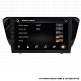 Araç Multimedya Skoda Superb Android 12 Carplay 4Gb Ram + 64Gb Hdd 2015-2020 Navigasyon Ekran MYW
