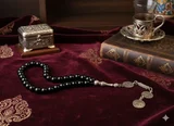 Oniks Taşı Tesbih – Küre Kesim 
