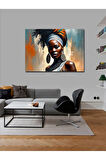 Kanvas Tablo Afrikalı Kadın