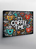 Kanvas Tablo Kahve Zamanı Posteri