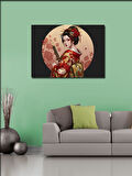 Kanvas Tablo Geleneksel Japon Geisha