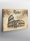Kanvas Tablo Roma Kolezyum Posteri