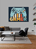 Kanvas Tablo Gamer Kontrolcü Posteri