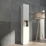 Yeti Mobilya FLAT30 KİTAPLIK 2 KAPAKLI KÜTÜPHANE ÇOK AMAÇLI DOLAP