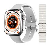 Saatimonline WATCH 8 ULTRA Beyaz Akıllı Saat