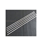 EKONOMİ DÜNYASI KROM İNCE YASSI ŞİŞ KUŞBAŞI ŞİŞİ 10 ADET UZUNLUK 45 CM ENİ 0.5CM KALINLIK 1.5 ML.