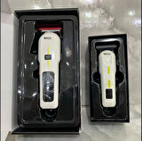 Wall 2 Li Set Cordless Taper Şarjlı Saç Sakal Kesme Tıraş Makinesi Profosyonel  Berber  Kuaför Tıraş Makinesi