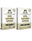 Data 2025 GYS Tarım ve Orman Bakanlığı Sivil Savunma Uzmanı Konu ve Soru 2 Kitap Set Data Yayınları