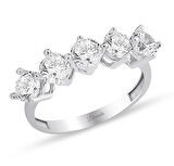 Beştaş Altın Yüzük 14 Ayar Beyaz