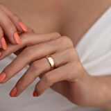 14 Ayar Altın 6 mm Klasik Alyans