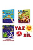 2-4 Yaş Evde Etkinlik Seti – Mucit Karınca Serisi Yaz-sil Kitaplar