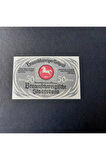 1923 GERMAN TRADE CARD HORSE RACING SCENE - 50Pf - NORTGELD - ÇİL